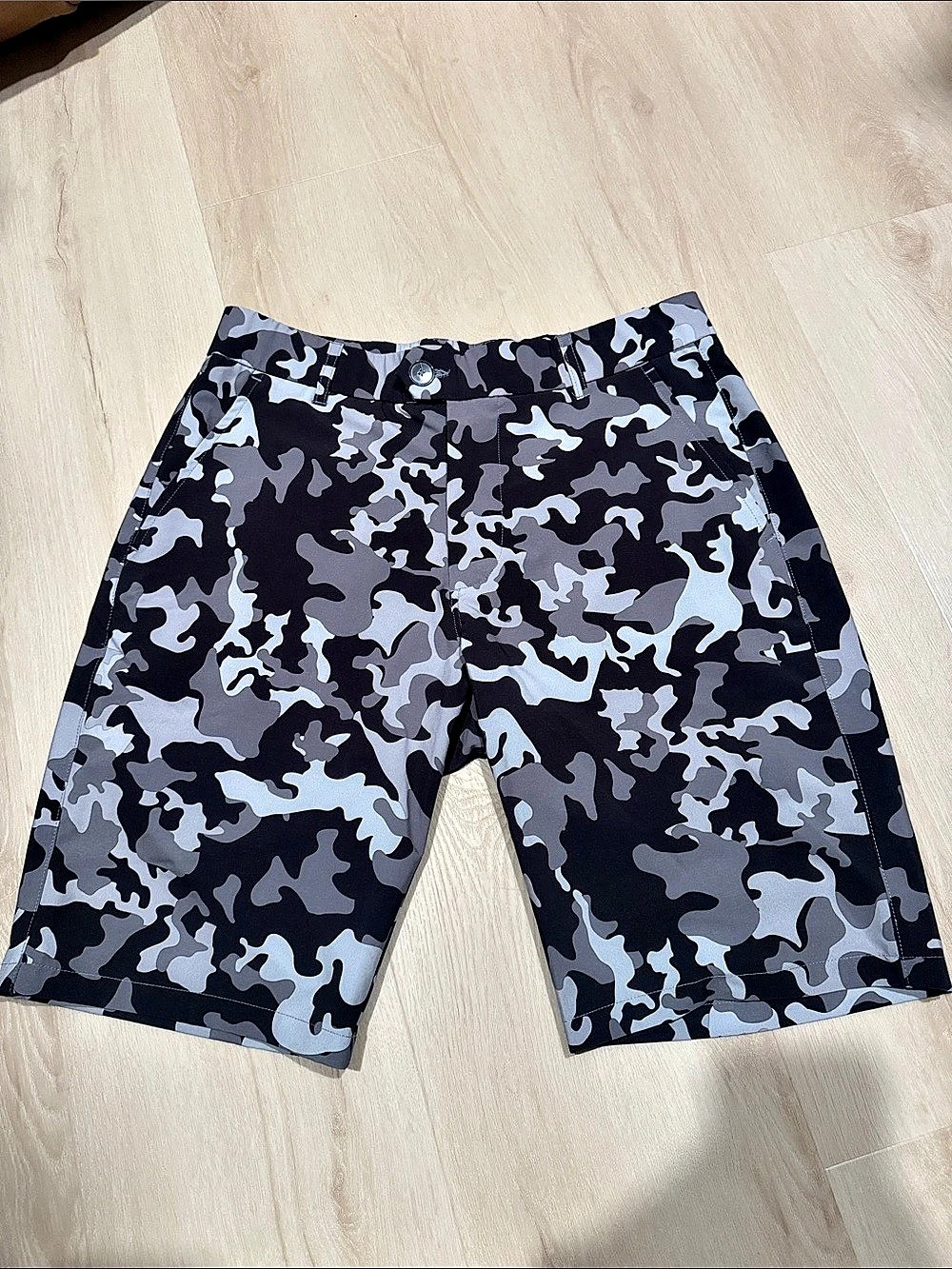 Greyson Montauk Camo Performance Short Shorts Waist 34